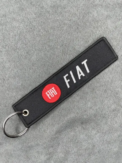Тканевый брелок ремувка FIAT Фиат