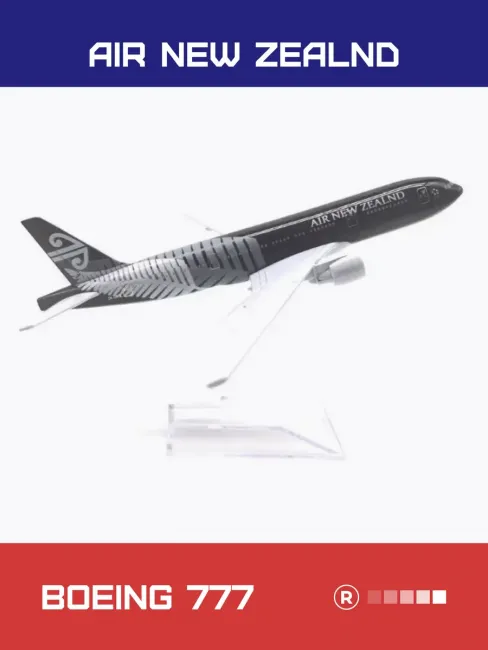 Металлическая модель самолета Boeing 777 AIR NEW ZEALND