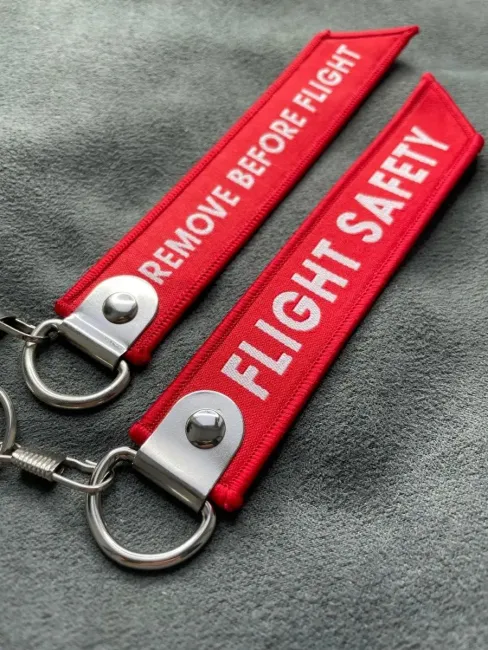 Тканевая ремувка Flight Safety Авиационная безопасность