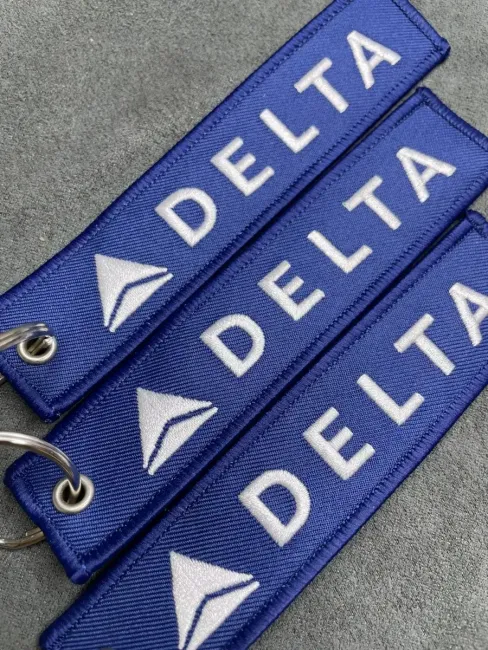 Тканевый брелок ремувка DELTA