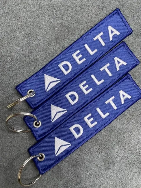 Тканевый брелок ремувка DELTA