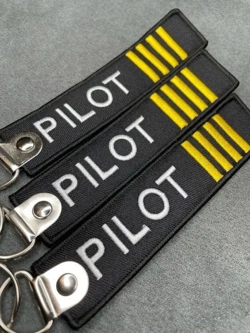 Тканевый брелок ремувка Пилот Pilot КВС