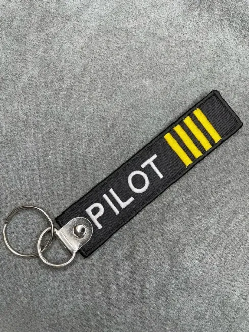 Тканевый брелок ремувка Пилот Pilot КВС