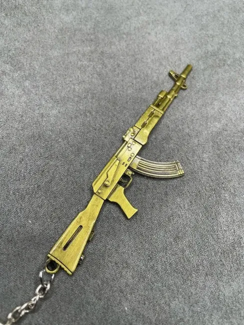 Металлический брелок Винтовка