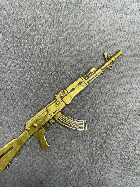Металлический брелок Винтовка
