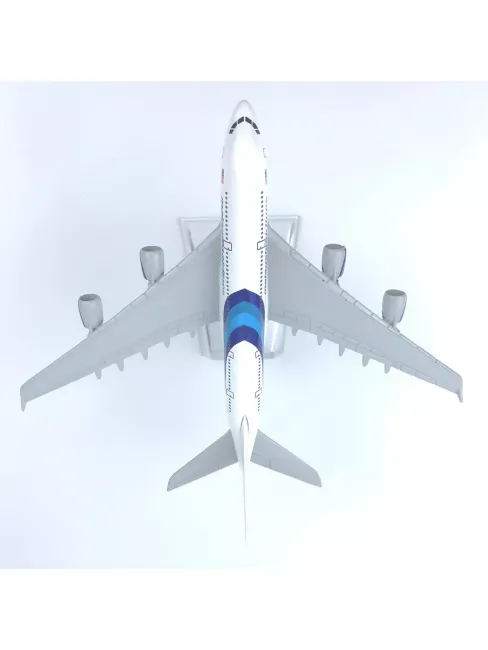 Металлическая модель самолета Airbus A380 Malaysia Airlines
