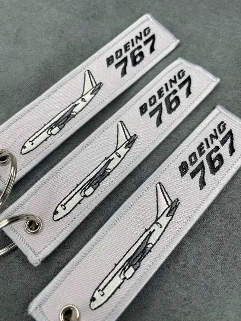 Тканевый брелок BOEING 767 ремувка Боинг 767