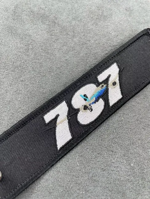 Тканевый брелок ремувка BOEING 787 Боинг 787