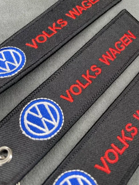 Тканевый брелок ремувка Volkswagen Фольксваген