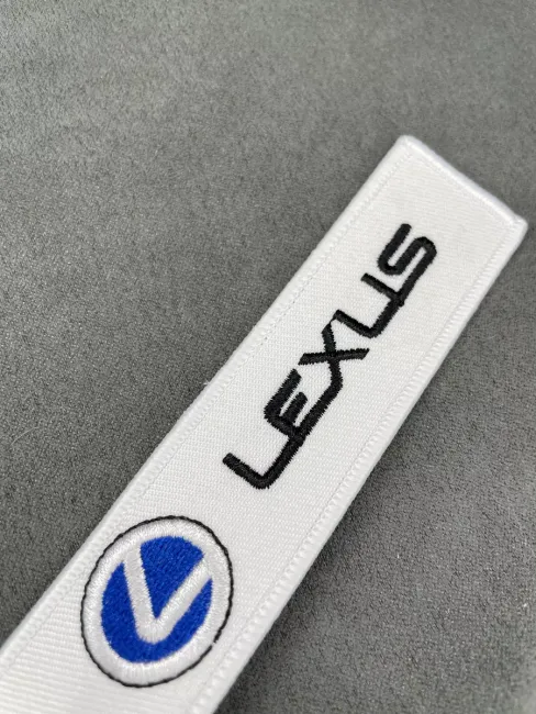 Тканевый брелок ремувка для ключей Lexus Лексус