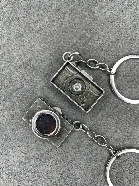 Металлический брелок Фотоаппарат