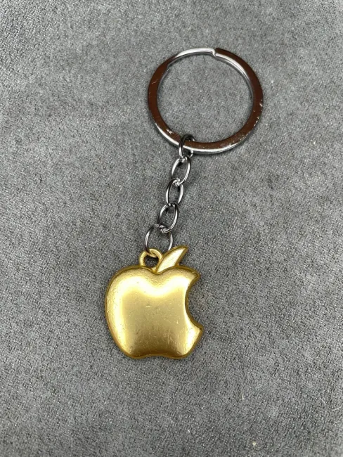 Металлический брелок Apple Яблоко