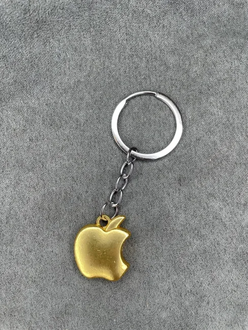 Металлический брелок Apple Яблоко