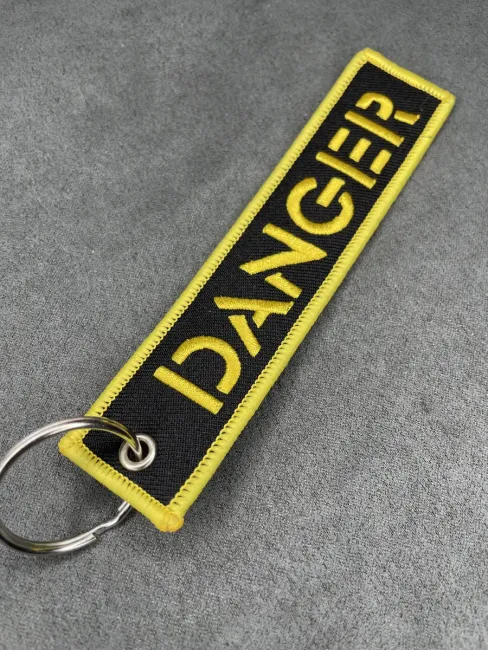 Тканевая ремувка DANGER Опасность