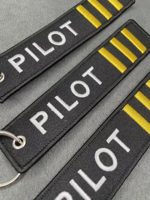 Тканевая ремувка брелок Pilot Пилот