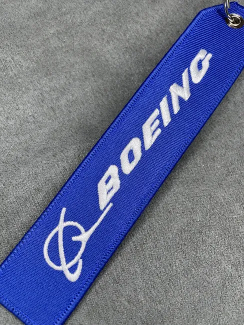 Тканевый брелок ремувка BOEING Боинг