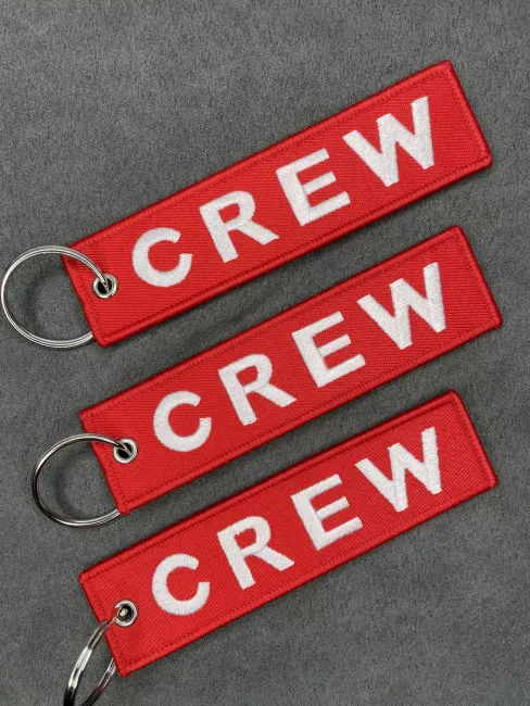 Тканевый брелок ремувка CREW Экипаж