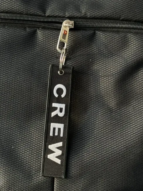 Тканевый брелок ремувка CREW Экипаж