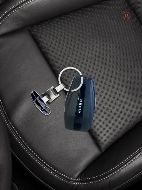 Металлический брелок Geely Джили