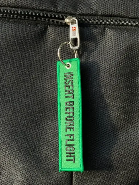 Тканевая ремувка Insert Before Flight Вставить перед полетом