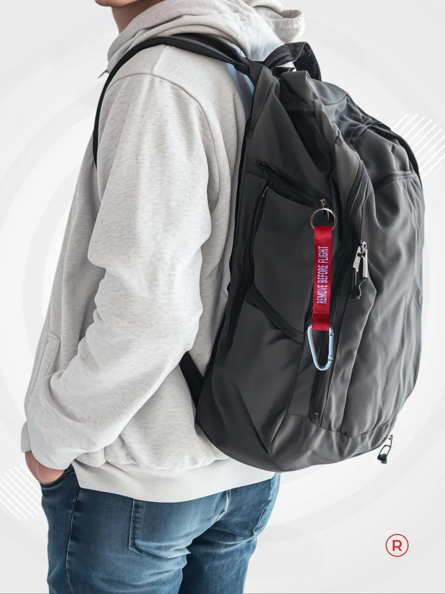 Карабин REMOVE BEFORE FLIGHT Cнять перед полётом