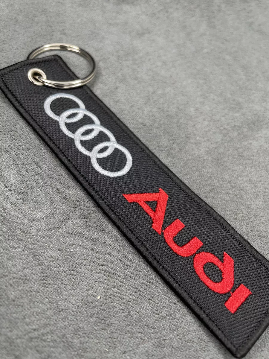 Тканевый брелок ремувка Audi Ауди