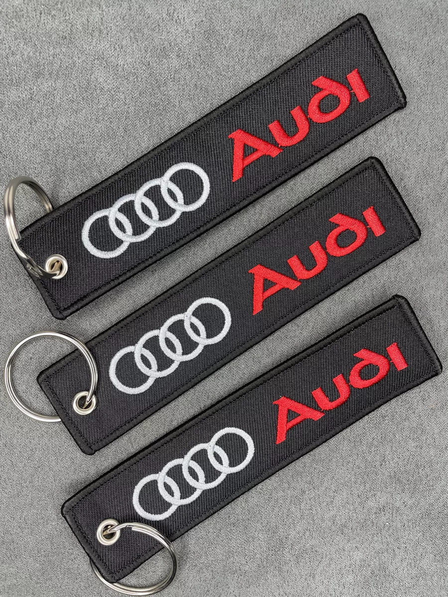 Тканевый брелок ремувка Audi Ауди