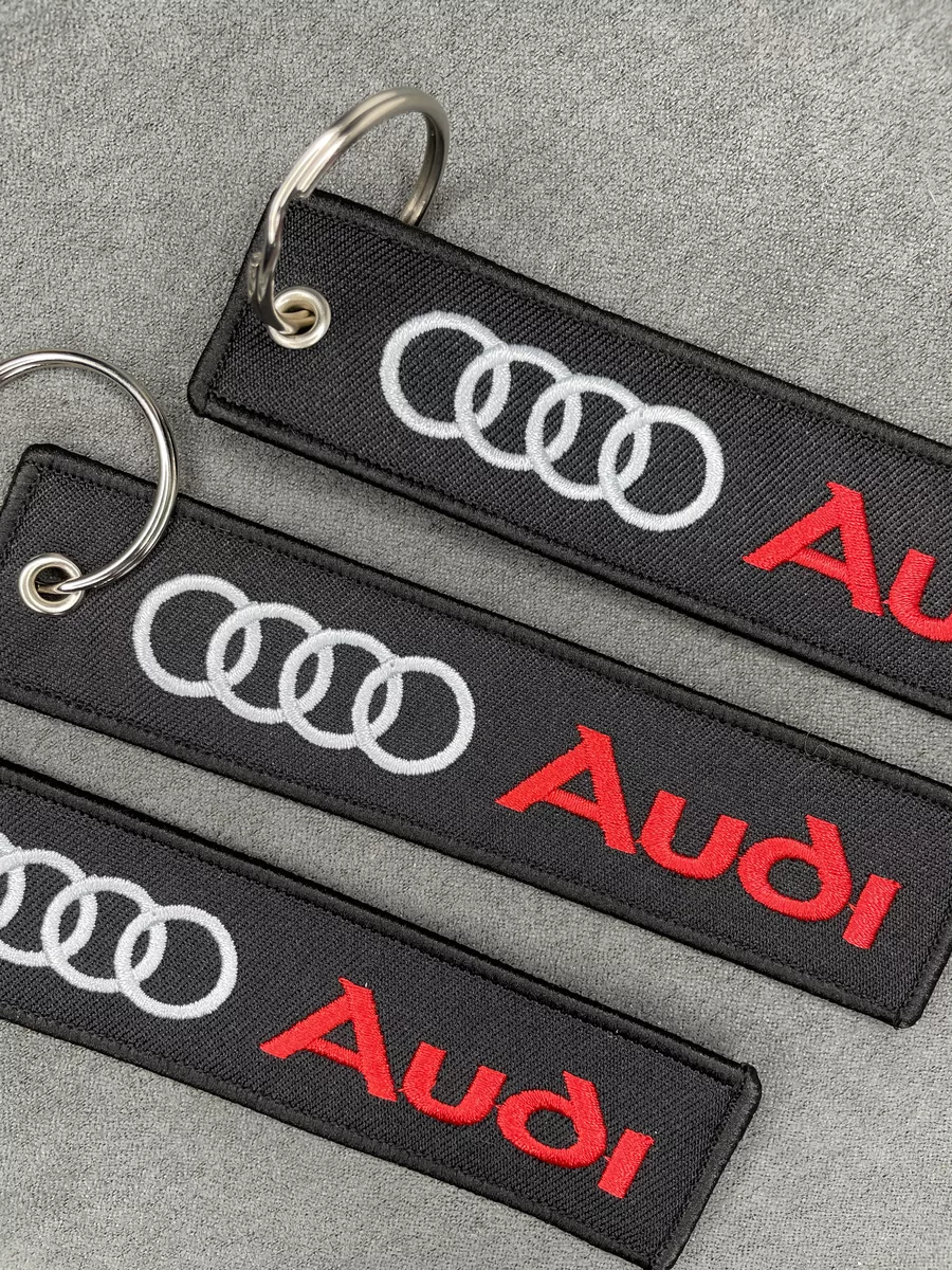 Тканевый брелок ремувка Audi Ауди