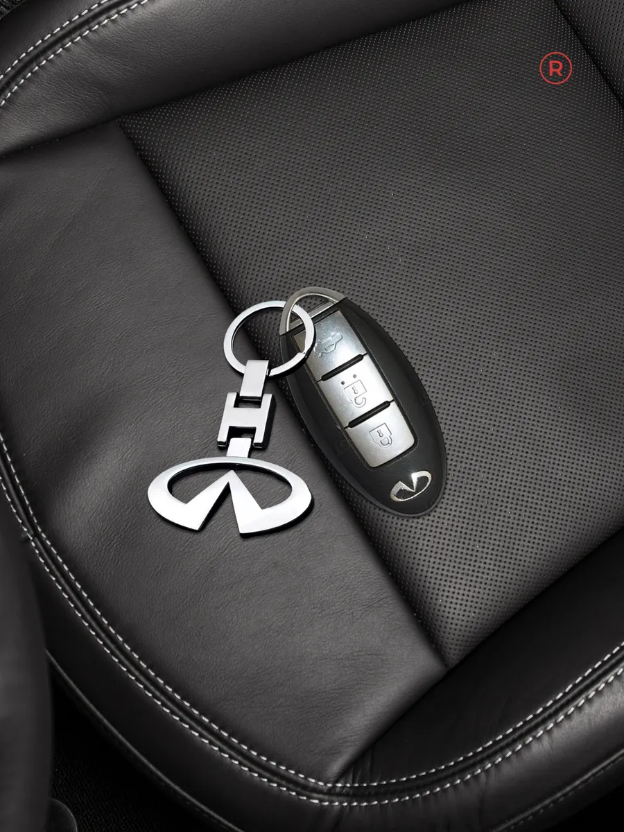 Металлический брелок для ключей Infiniti Инфинити