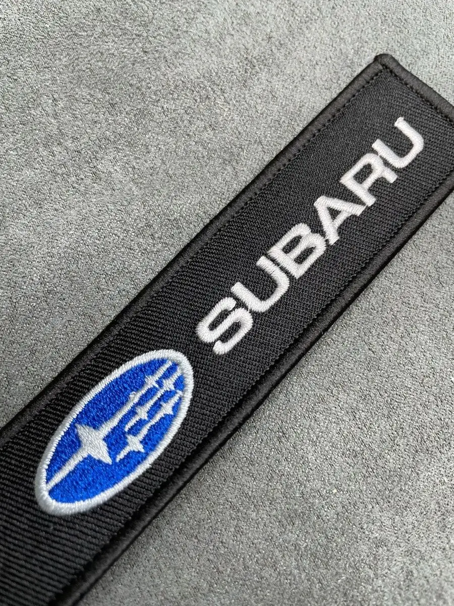 Тканевый брелок ремувка для автомобиля Subaru Субару