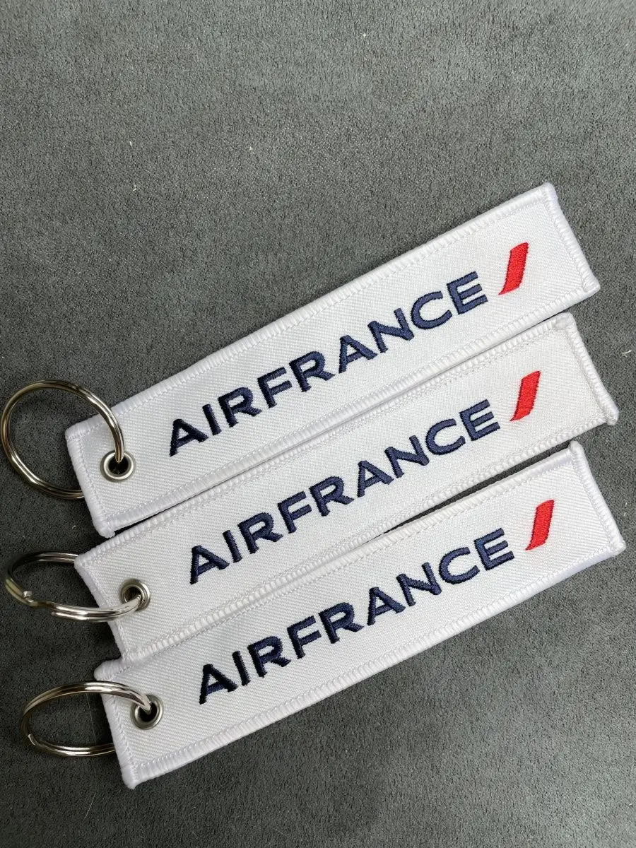 Тканевый брелок ремувка AIRFRANCE