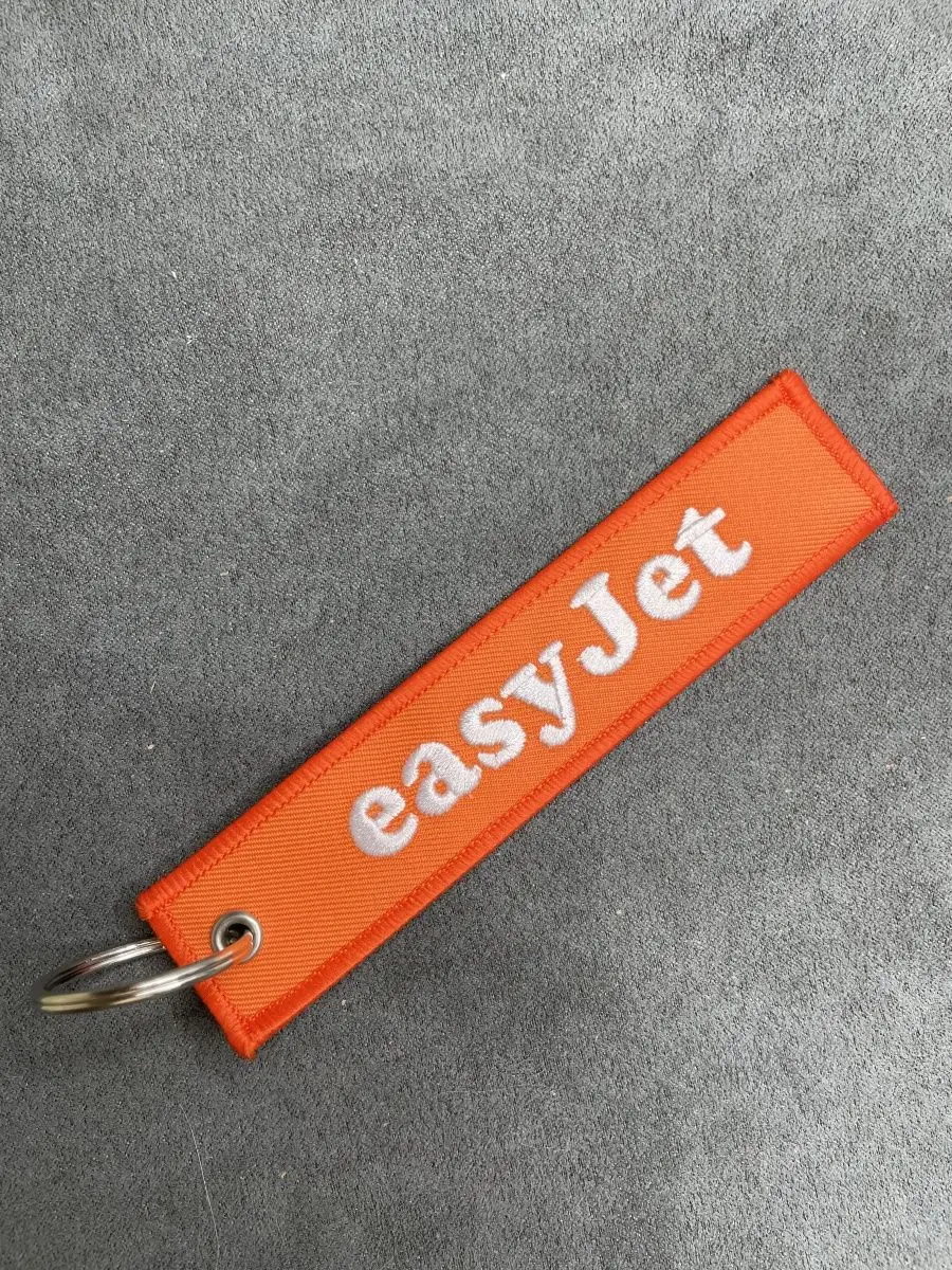 Тканевый брелок ремувка EASYJET