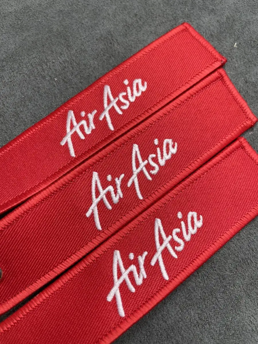 Тканевый брелок ремувка AIR ASIA