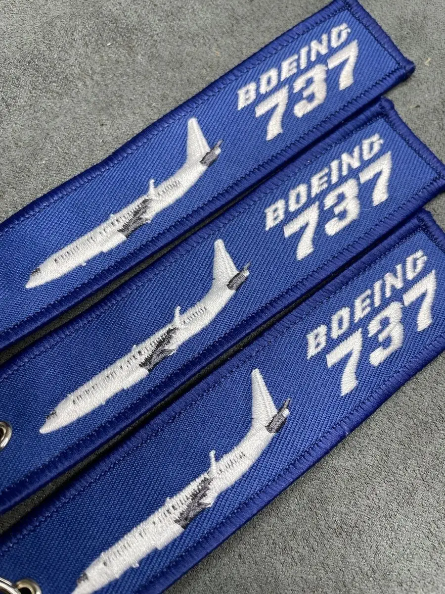 Тканевый брелок ремувка BOEING 737 Боинг 737