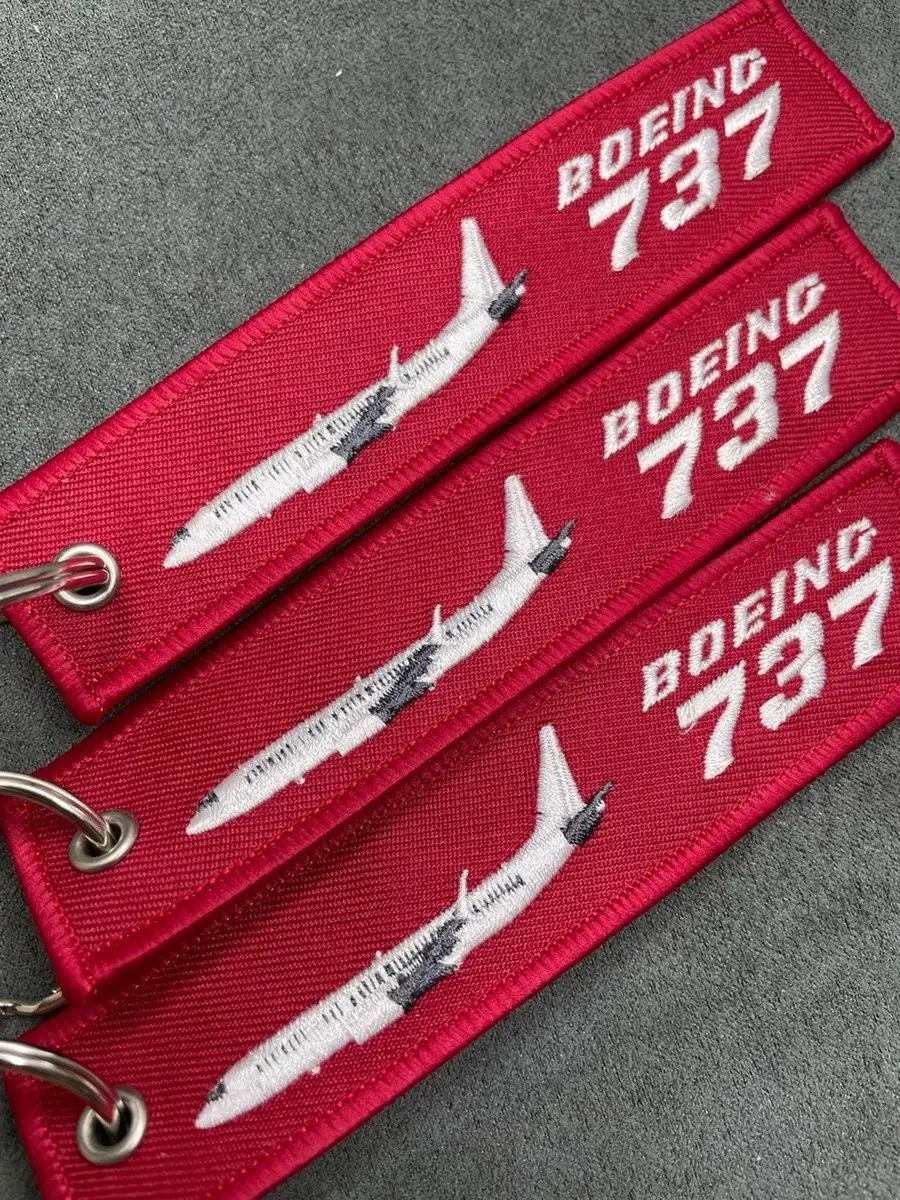Тканевый брелок ремувка BOEING 737 Боинг 737