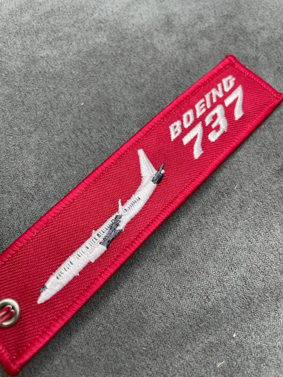 Тканевый брелок ремувка BOEING 737 Боинг 737