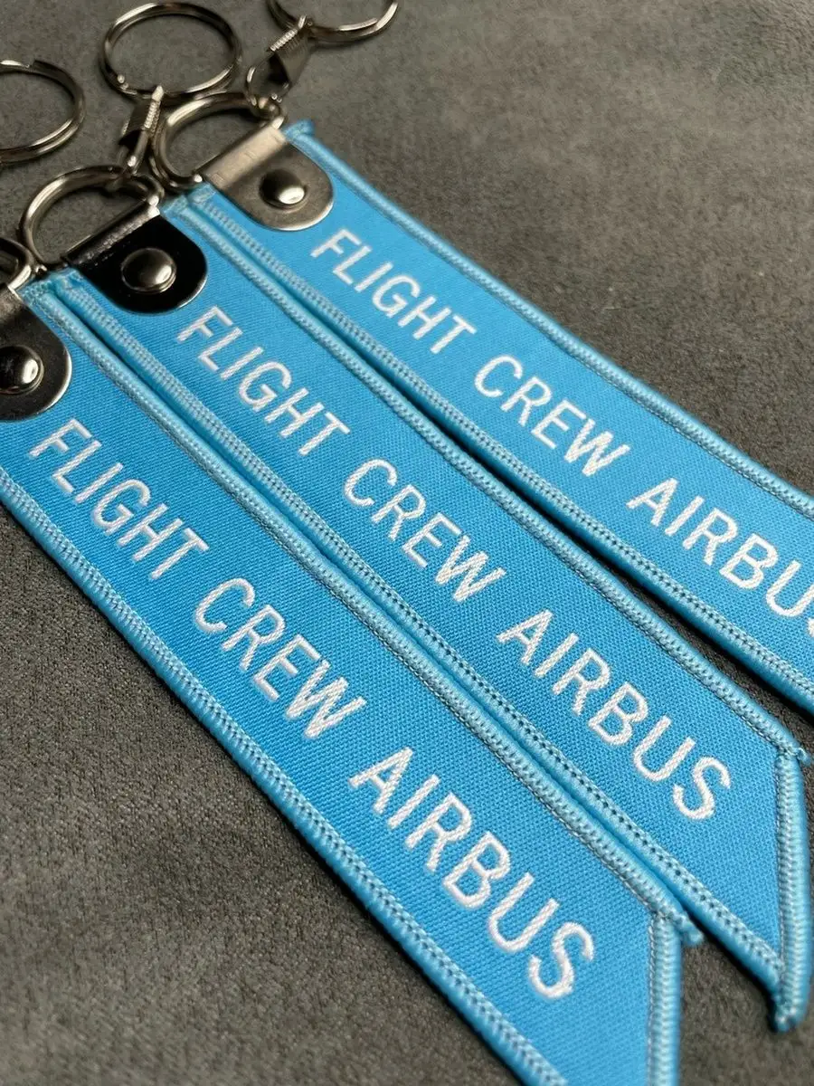 Тканевая Ремувка FLIGHT CREW AIRBUS Летный экипаж Аэробус
