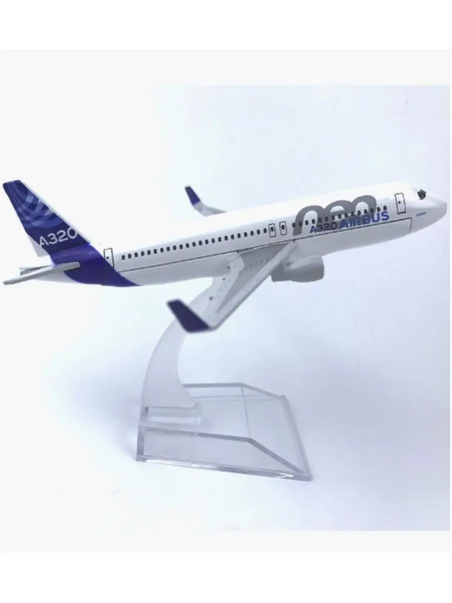 Металлическая модель самолета Airbus A320 Neo