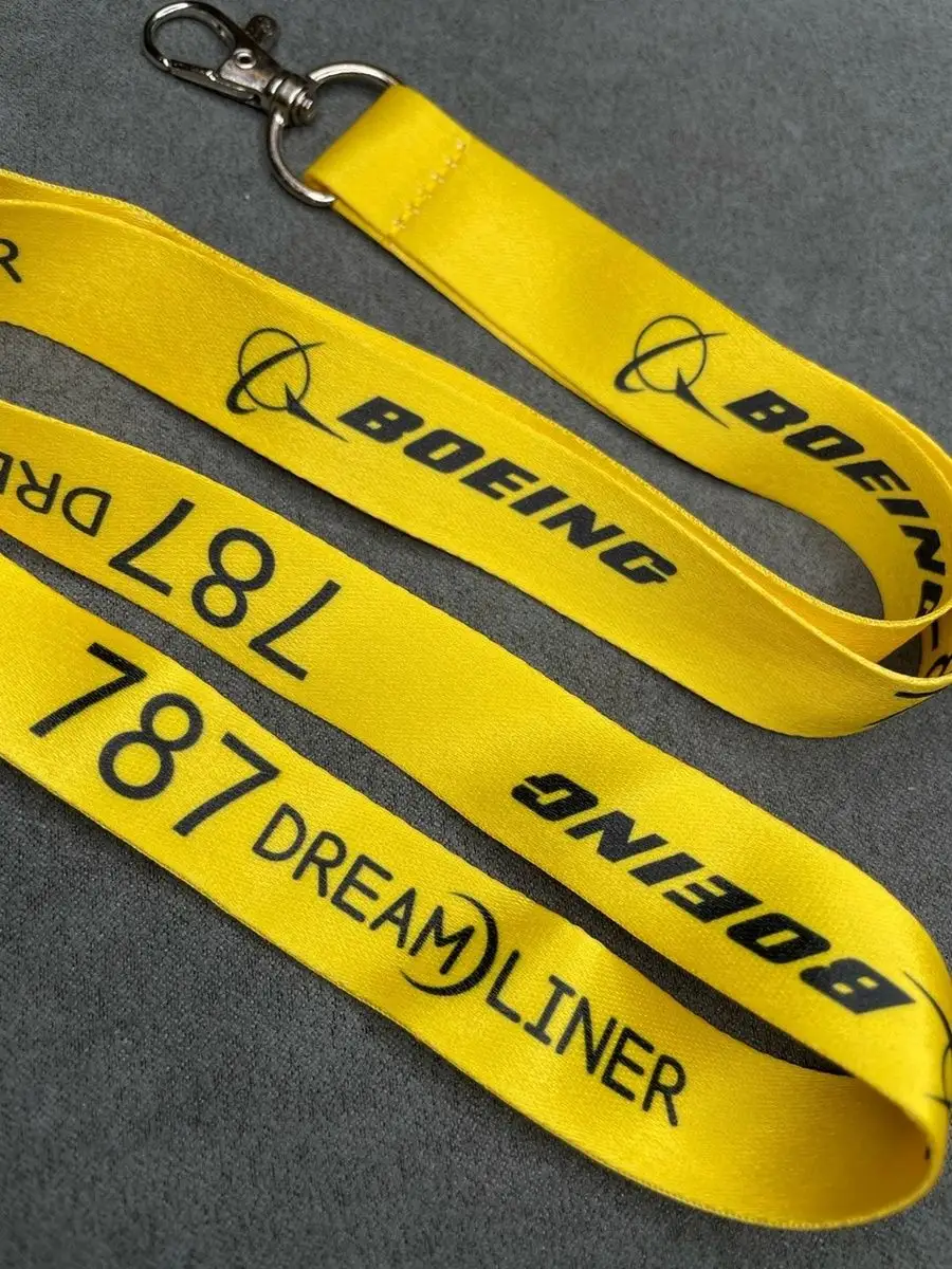 Тканевый ланъярд Boeing 787 Dreamliner