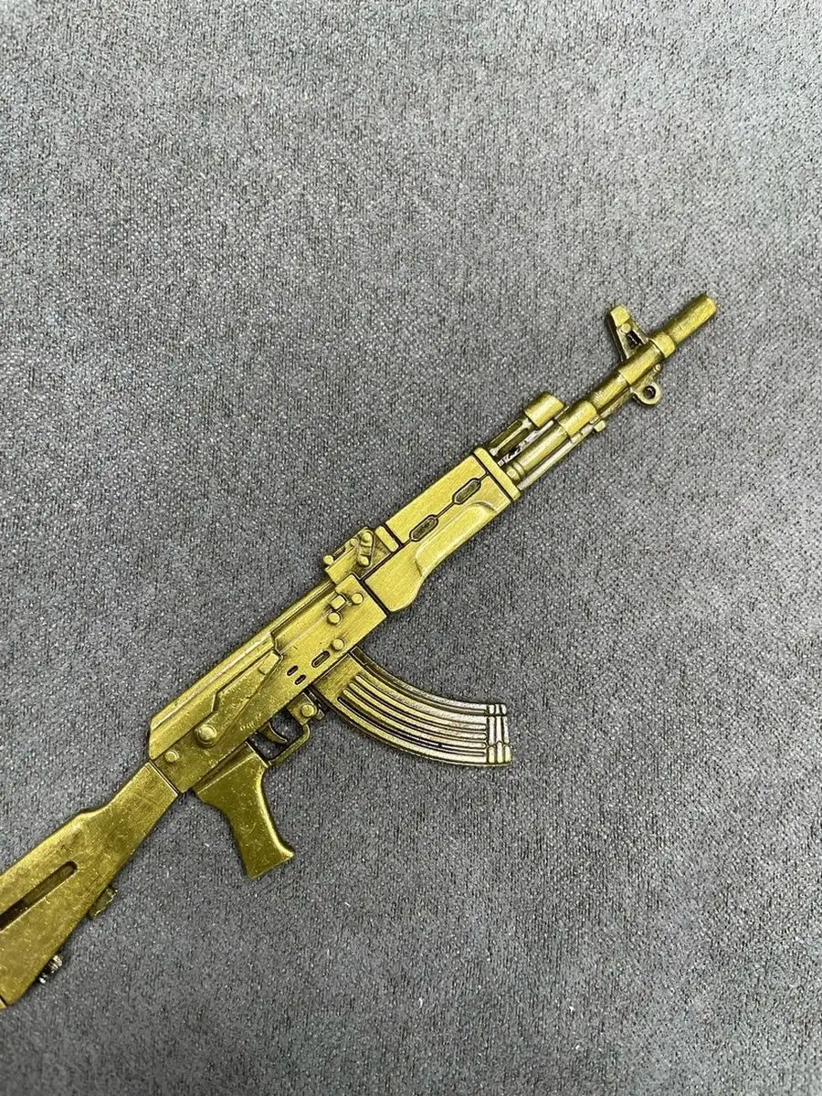 Металлический брелок Винтовка