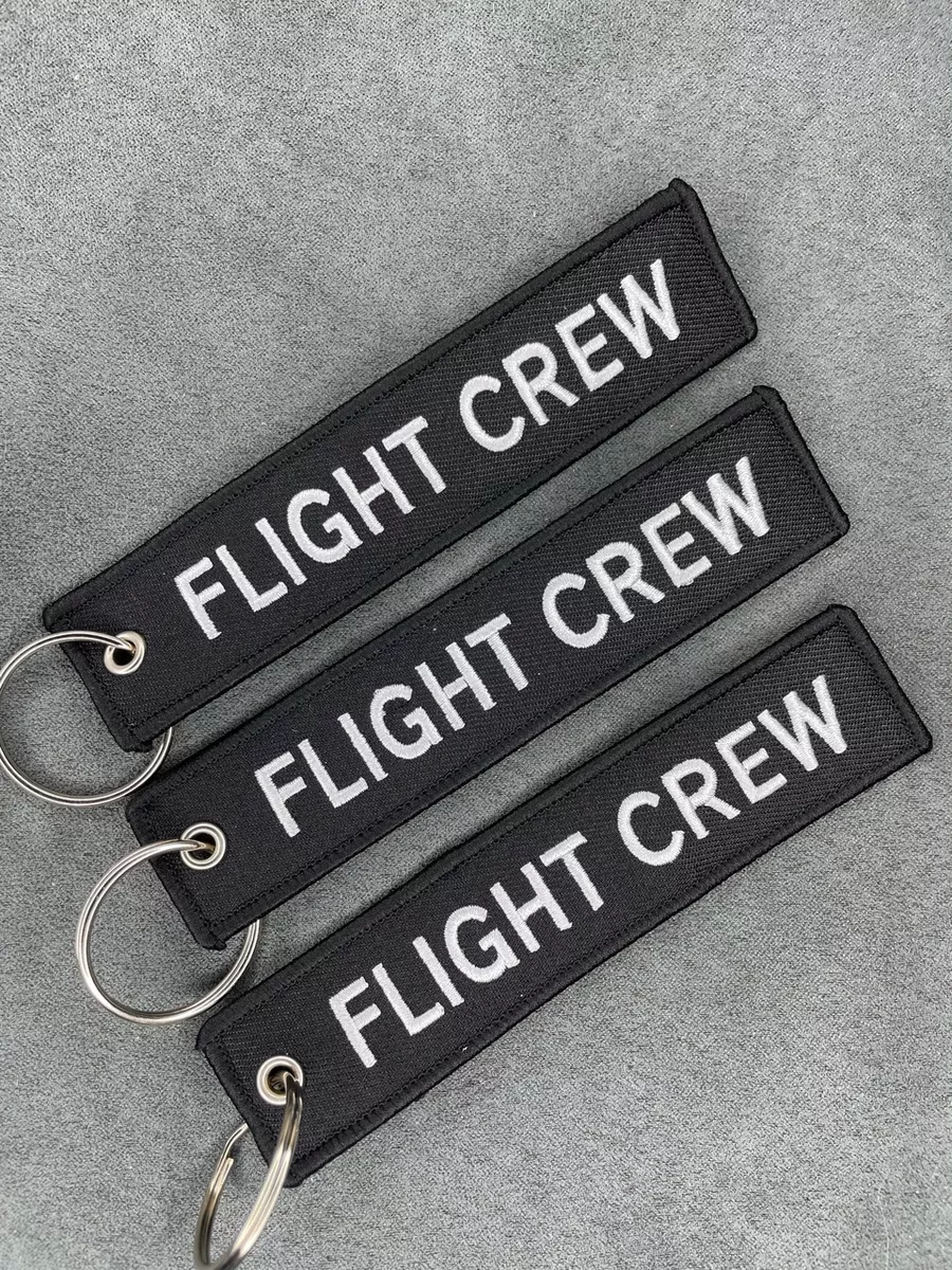 Тканевый брелок ремувка FLIGHT CREW Лётный экипаж