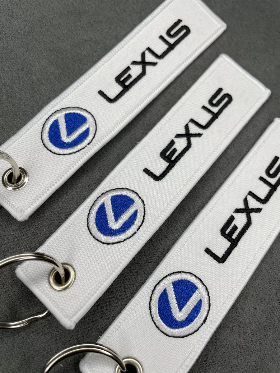 Тканевый брелок ремувка для ключей Lexus Лексус