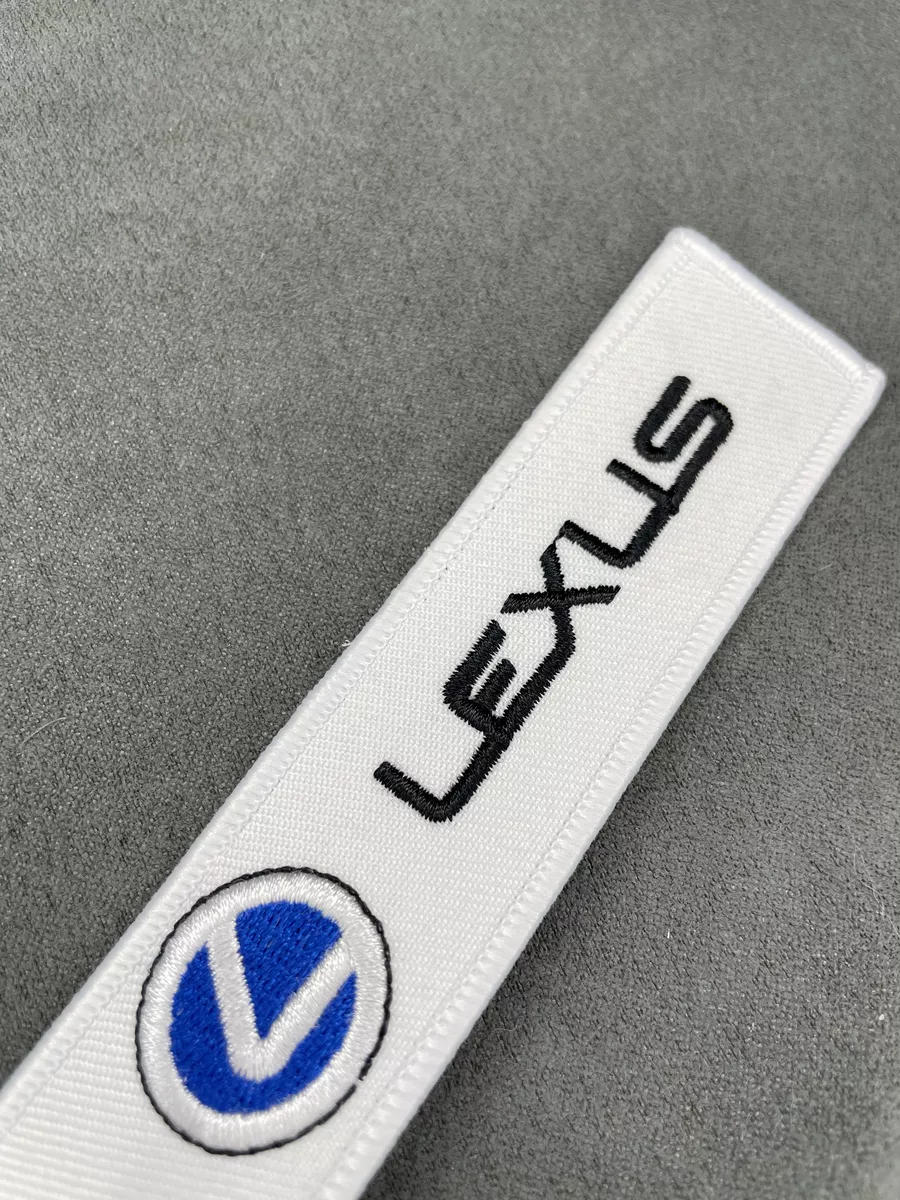 Тканевый брелок ремувка для ключей Lexus Лексус