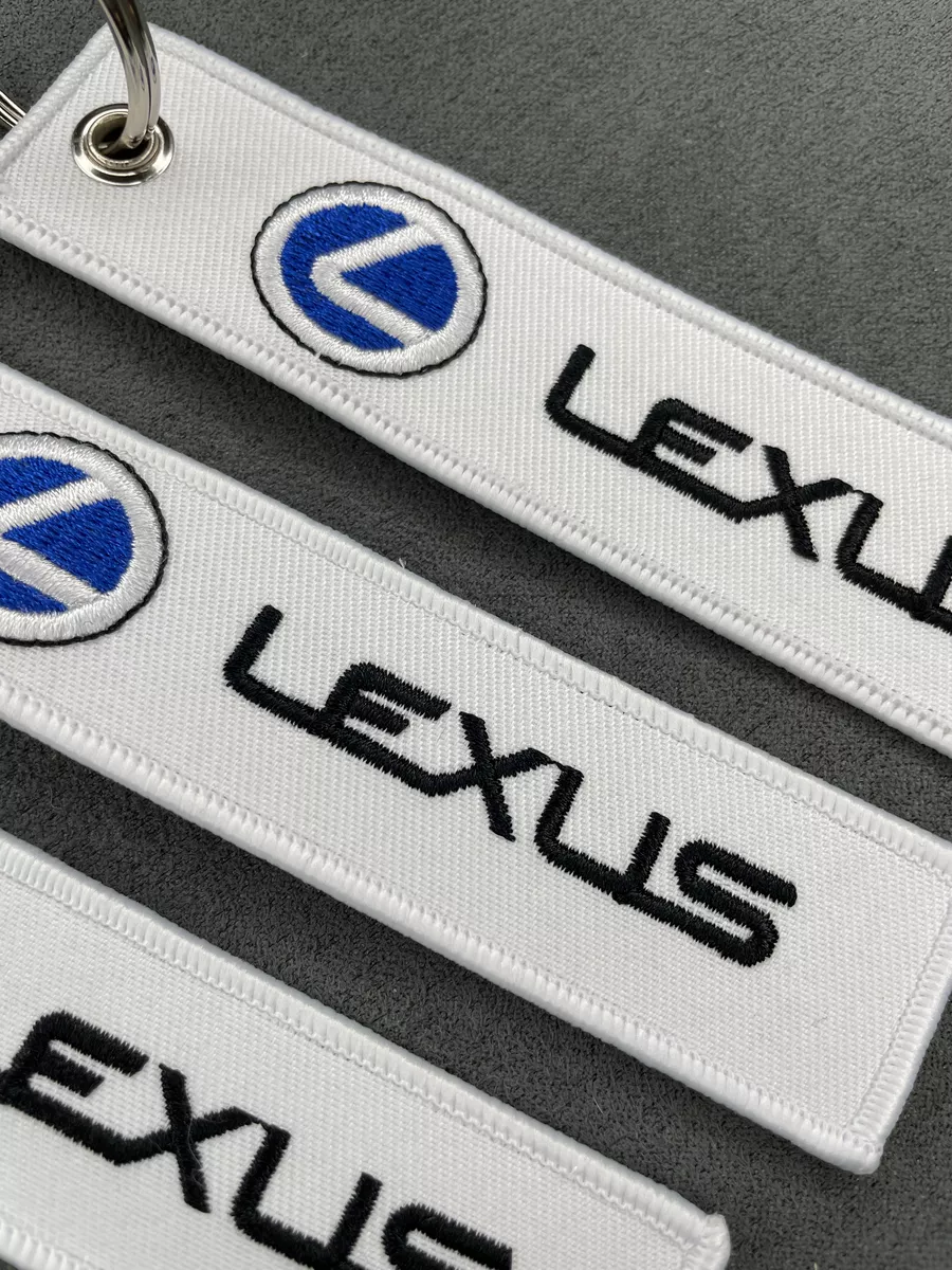 Тканевый брелок ремувка для ключей Lexus Лексус