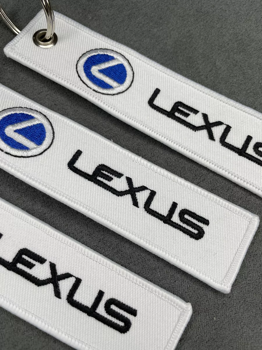 Тканевый брелок ремувка для ключей Lexus Лексус