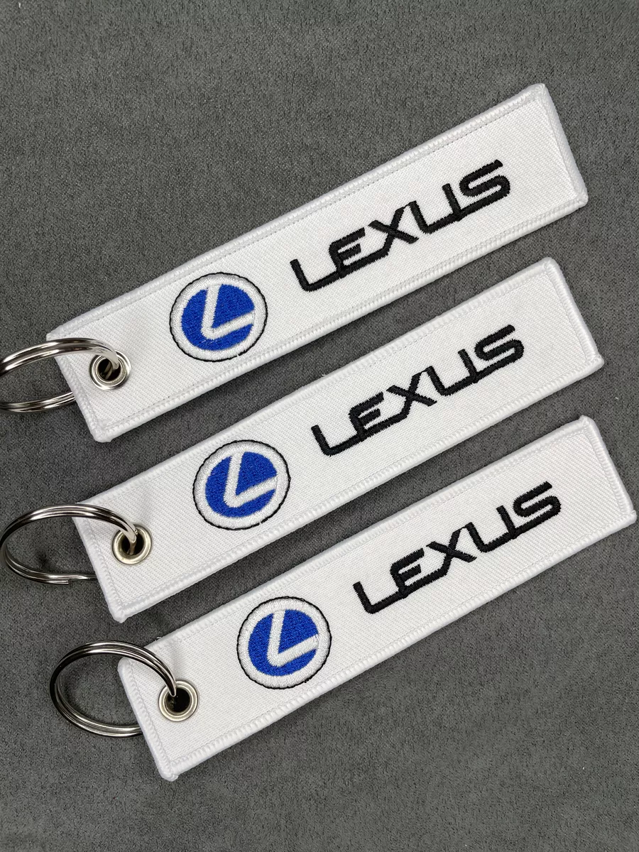Тканевый брелок ремувка для ключей Lexus Лексус