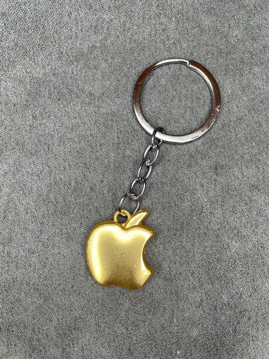 Металлический брелок Apple Яблоко