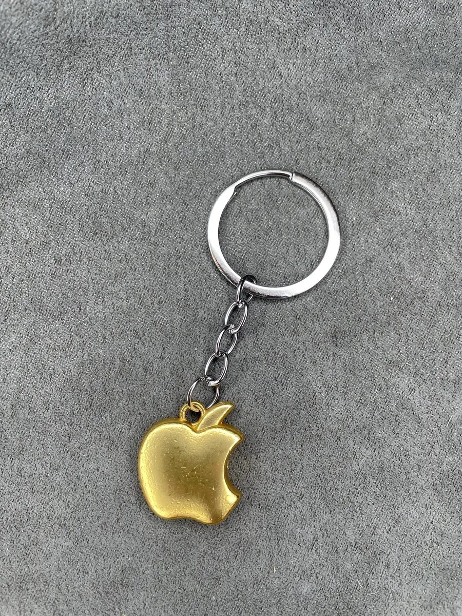 Металлический брелок Apple Яблоко