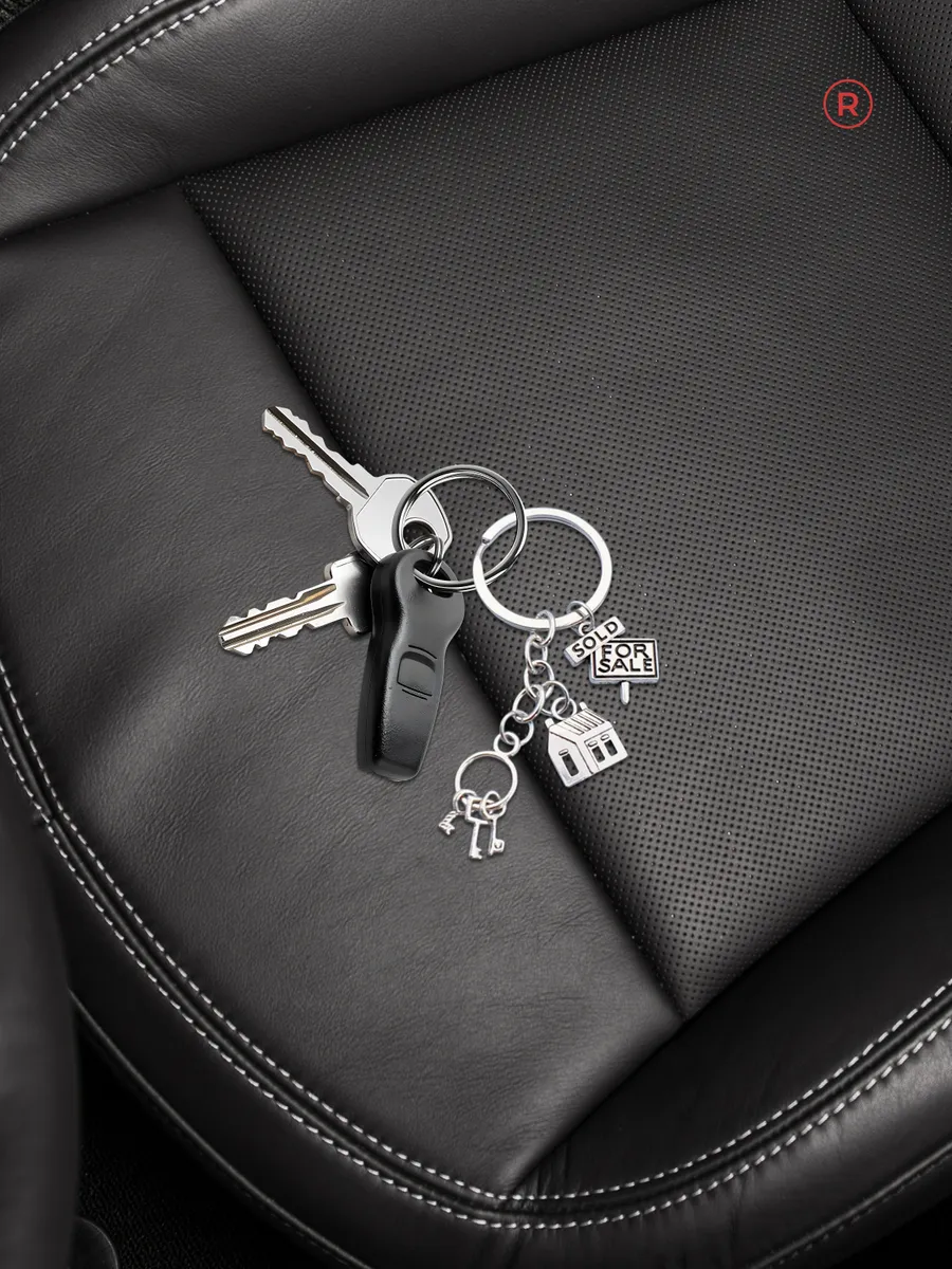 Металлический брелок Риелтор