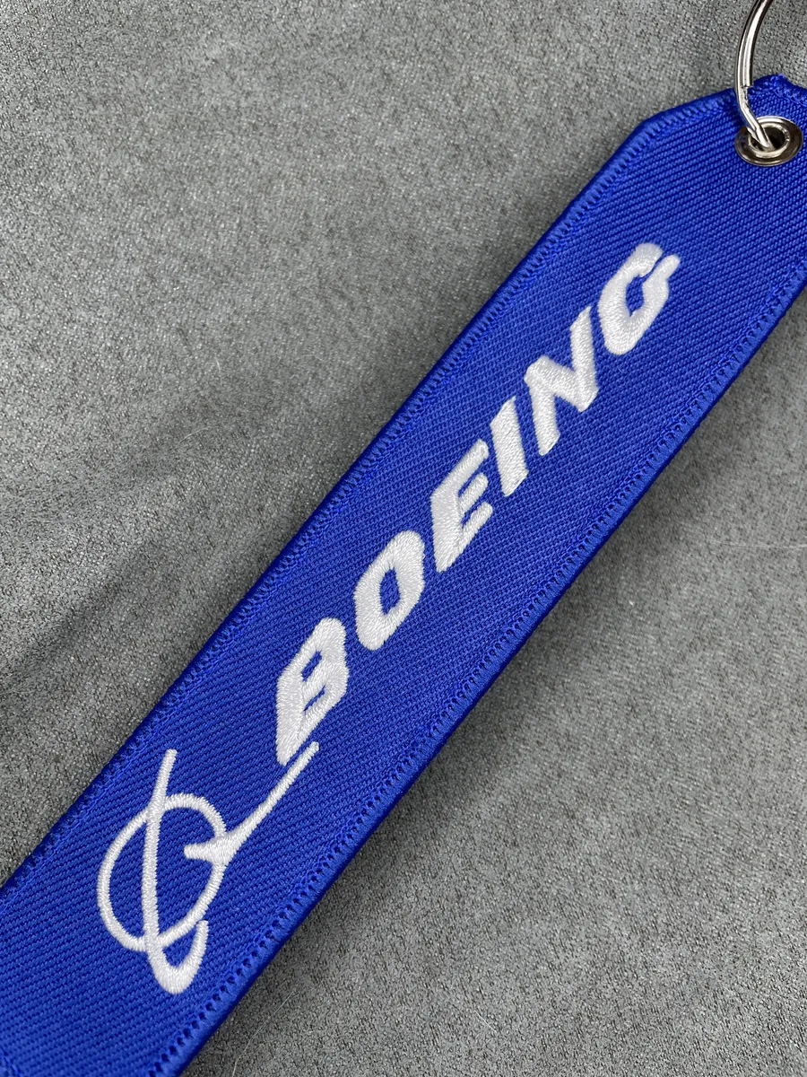 Тканевый брелок ремувка BOEING Боинг
